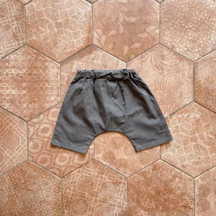 Marron Kid - Korean Children Fashion - #Kfashion4kids - Baggy Shorts - 3