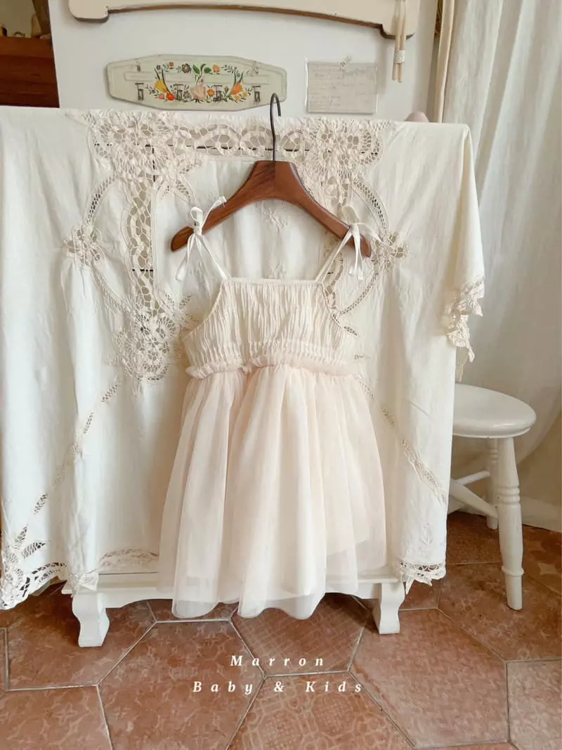 Marron Kid - Korean Children Fashion - #fashionkids - Ballerina One-piece - 4
