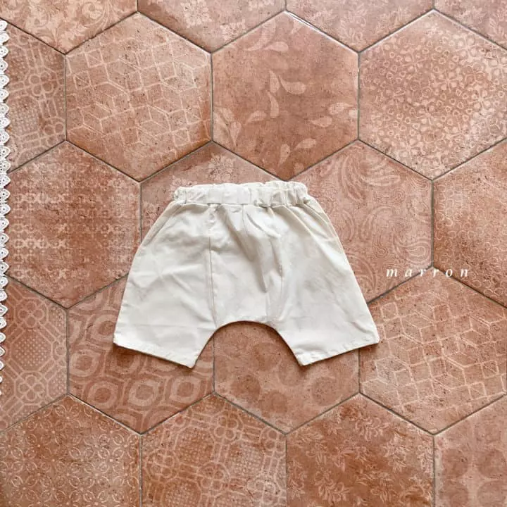 Marron Kid - Korean Children Fashion - #kidzfashiontrend - Baggy Shorts - 2
