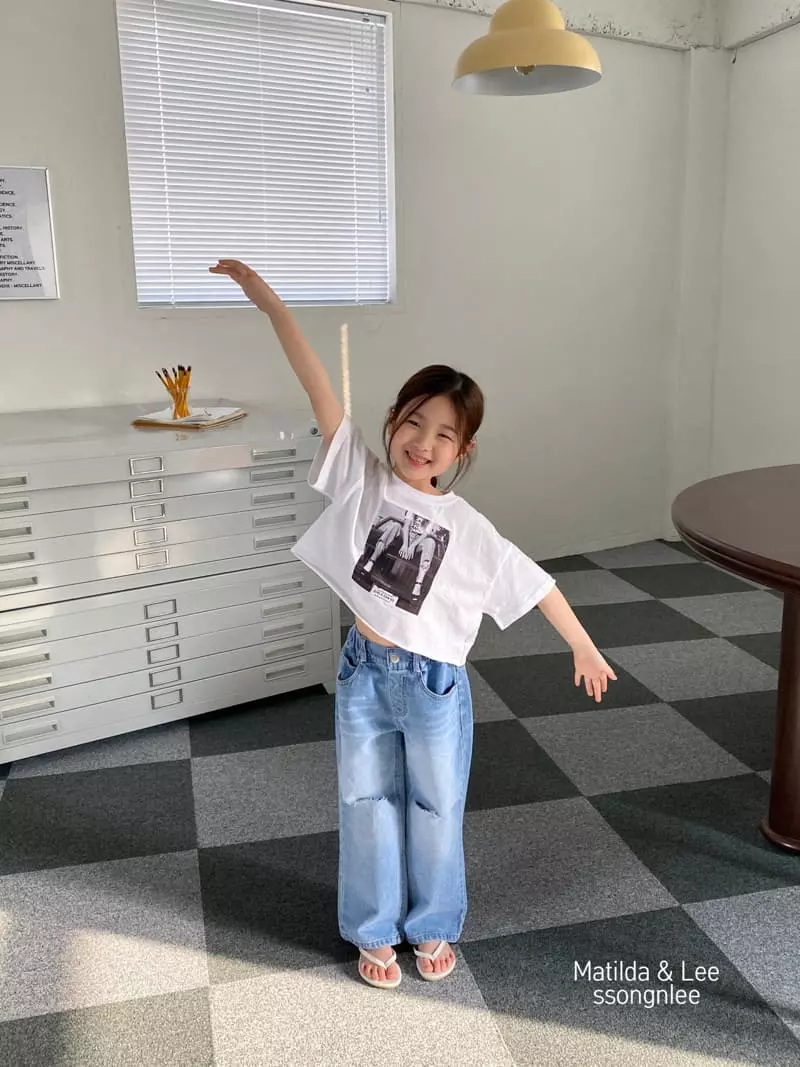 Matilda & Lee - Korean Children Fashion - #Kfashion4kids - Vintage Heart Jeans - 10