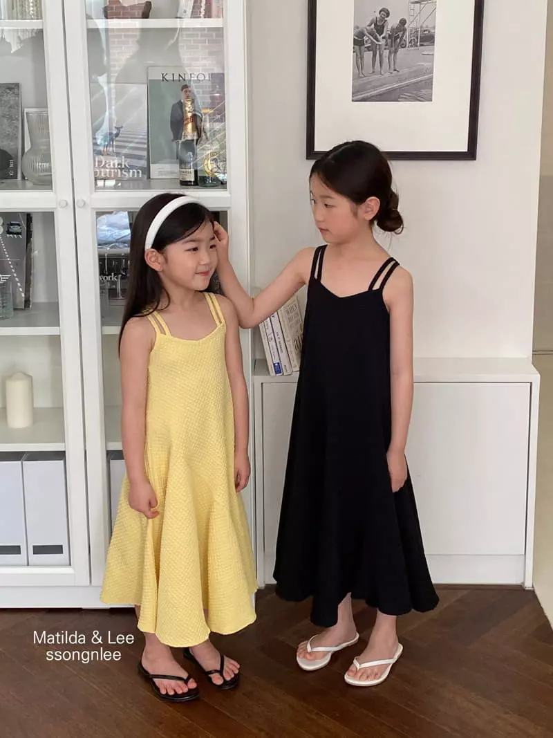 Matilda & Lee - Korean Children Fashion - #childofig - String Whole One-piece - 11