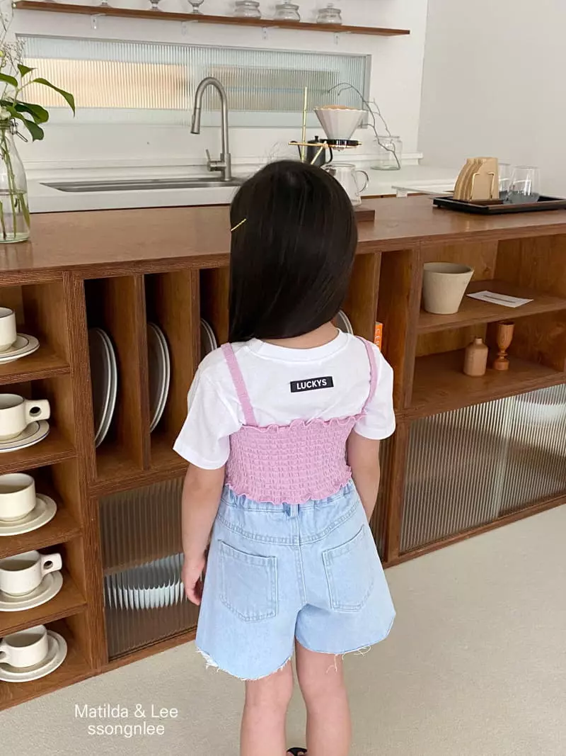 Matilda & Lee - Korean Children Fashion - #childofig - Rib Bustier - 4