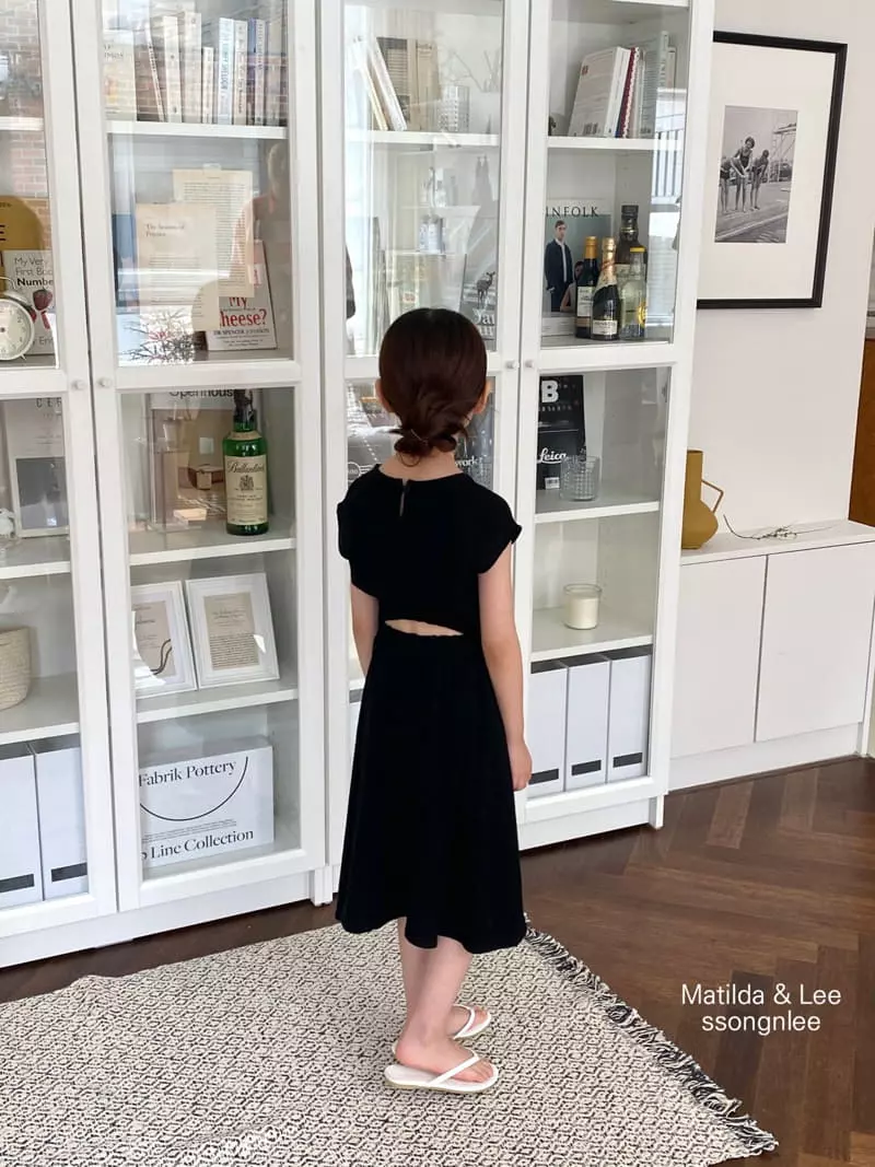 Matilda & Lee - Korean Children Fashion - #childrensboutique - Slit One-piece - 9