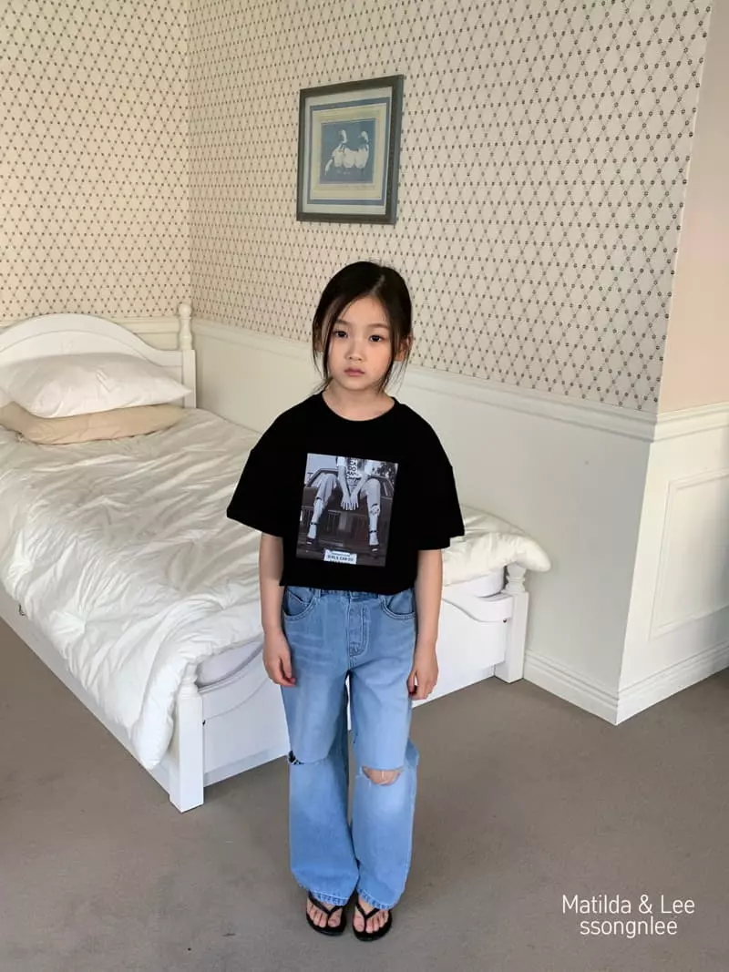 Matilda & Lee - Korean Children Fashion - #discoveringself - Vintage Heart Jeans - 5