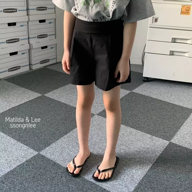 Matilda & Lee - Korean Children Fashion - #kidsshorts - Wrinkle Shorts - 3