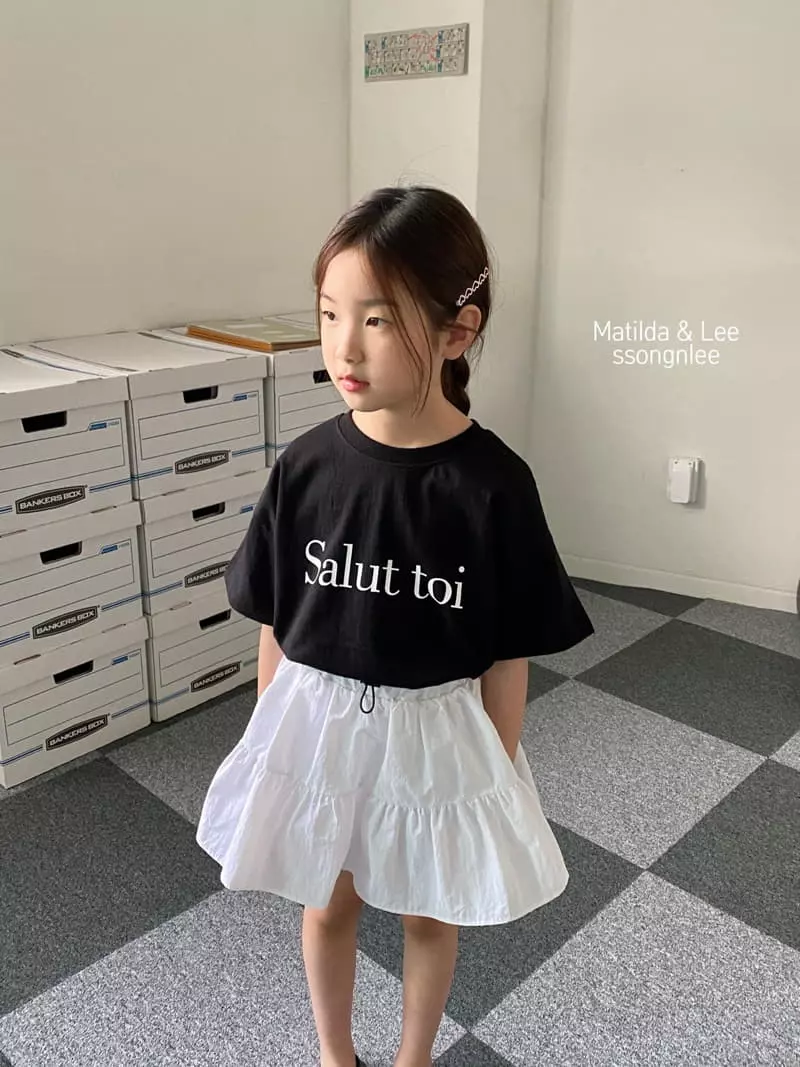 Matilda & Lee - Korean Children Fashion - #kidsshorts - String Skirt Shorts - 9