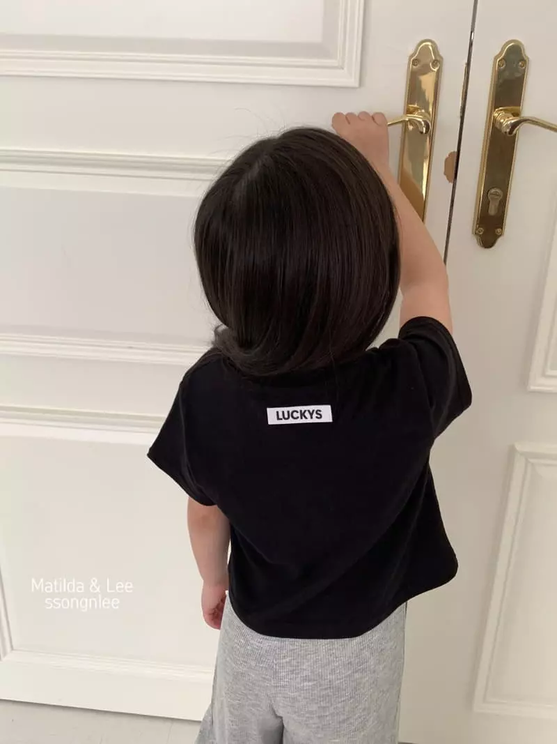 Matilda & Lee - Korean Children Fashion - #magicofchildhood - Lucky Crop Tee - 9