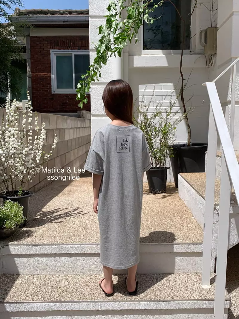 Matilda & Lee - Korean Children Fashion - #prettylittlegirls - High Long One-piece - 5
