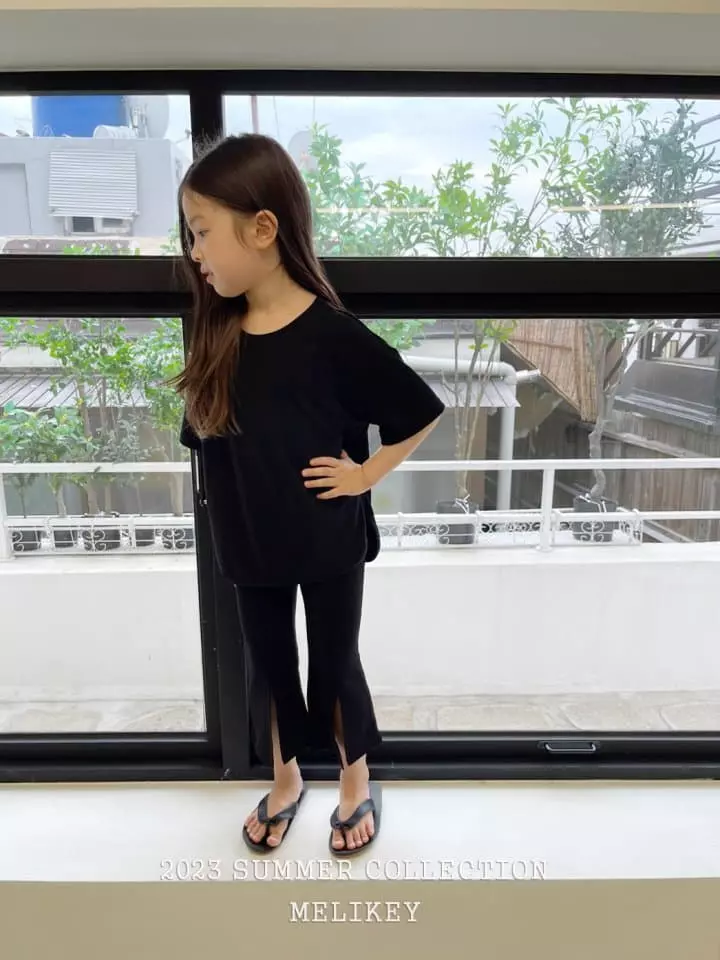 Melikey - Korean Children Fashion - #childrensboutique - Cheese Slit Leggings - 12