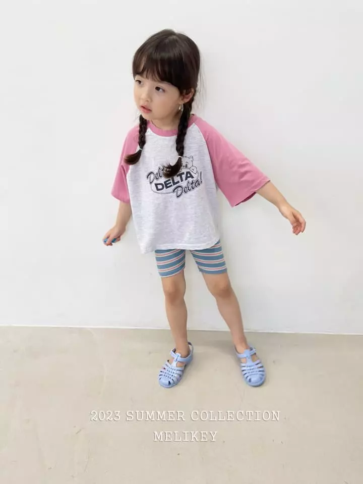 Melikey - Korean Children Fashion - #designkidswear - Delta Bear Tee - 12