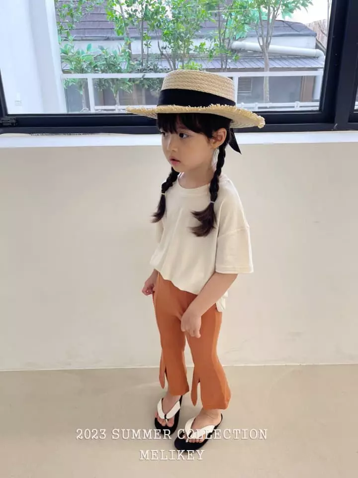 Melikey - Korean Children Fashion - #littlefashionista - Cheese Piping Tee - 3