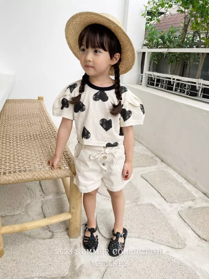 Melikey - Korean Children Fashion - #littlefashionista - String Shorts - 7