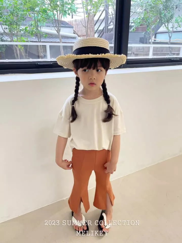 Melikey - Korean Children Fashion - #littlefashionista - Cheese Piping Tee - 4