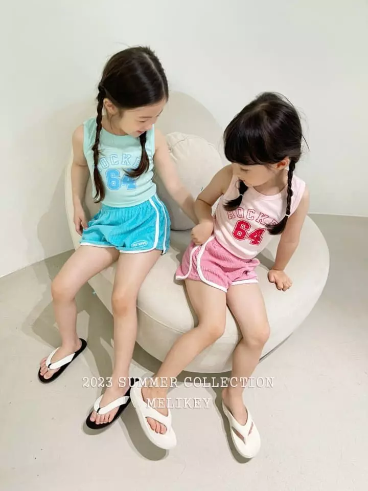 Melikey - Korean Children Fashion - #stylishchildhood - Hoki Crop Sleeveless - 6