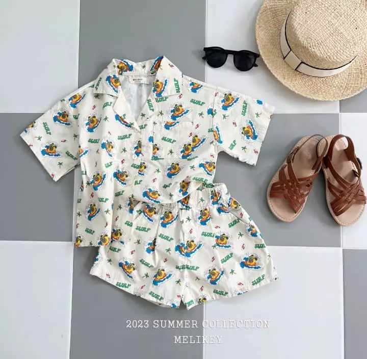 Melikey - Korean Children Fashion - #stylishchildhood - Surfing Shirt