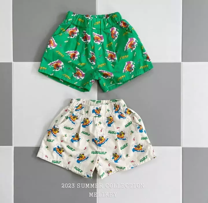 Melikey - Korean Children Fashion - #toddlerclothing - Surfing Shorts