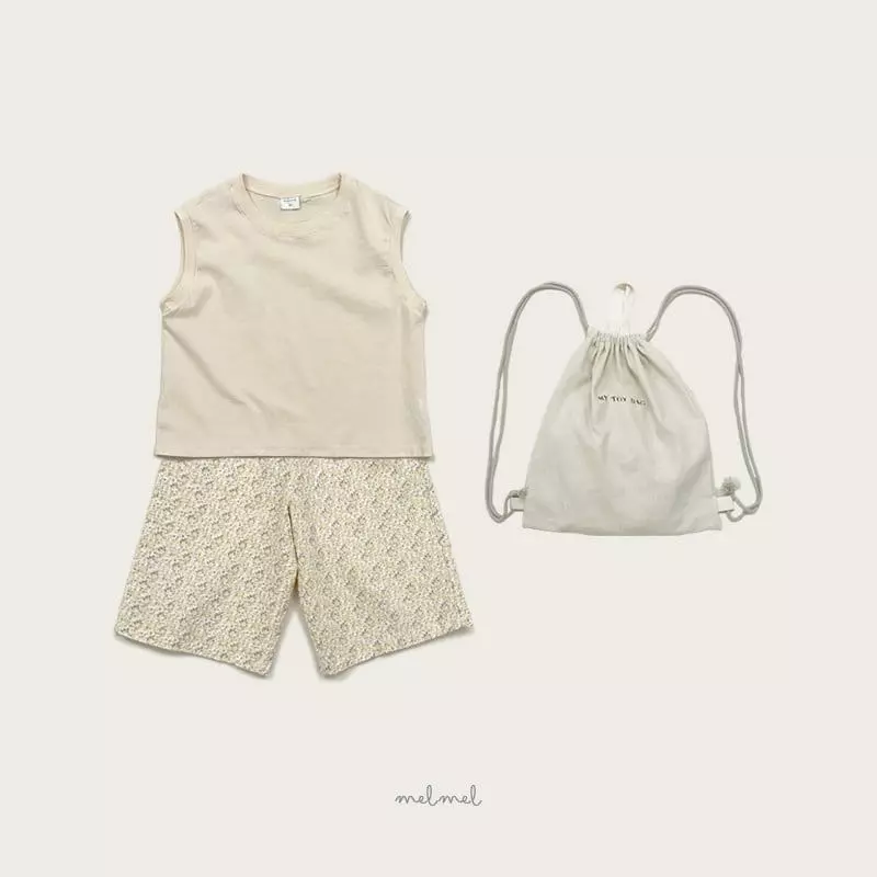 Melmel - Korean Children Fashion - #childofig - Loose Fit Sleeveless - 3