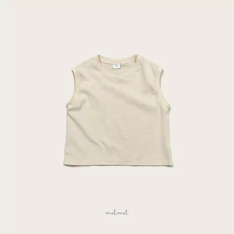Melmel - Korean Children Fashion - #discoveringself - Loose Fit Sleeveless - 6