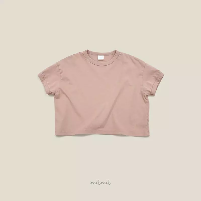 Melmel - Korean Children Fashion - #fashionkids - Piping Tee - 3