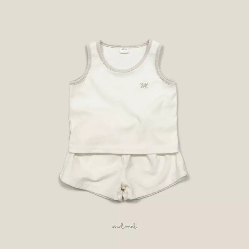 Melmel - Korean Children Fashion - #magicofchildhood - M Terry Top Bottom Set - 10