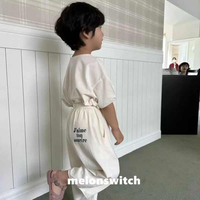 Melon Switch - Korean Children Fashion - #childofig - Summer Top Bottom Set - 3