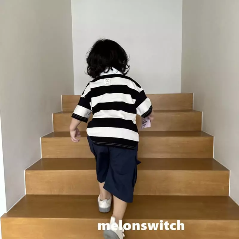 Melon Switch - Korean Children Fashion - #childofig - Don Walk Collar Tee - 4