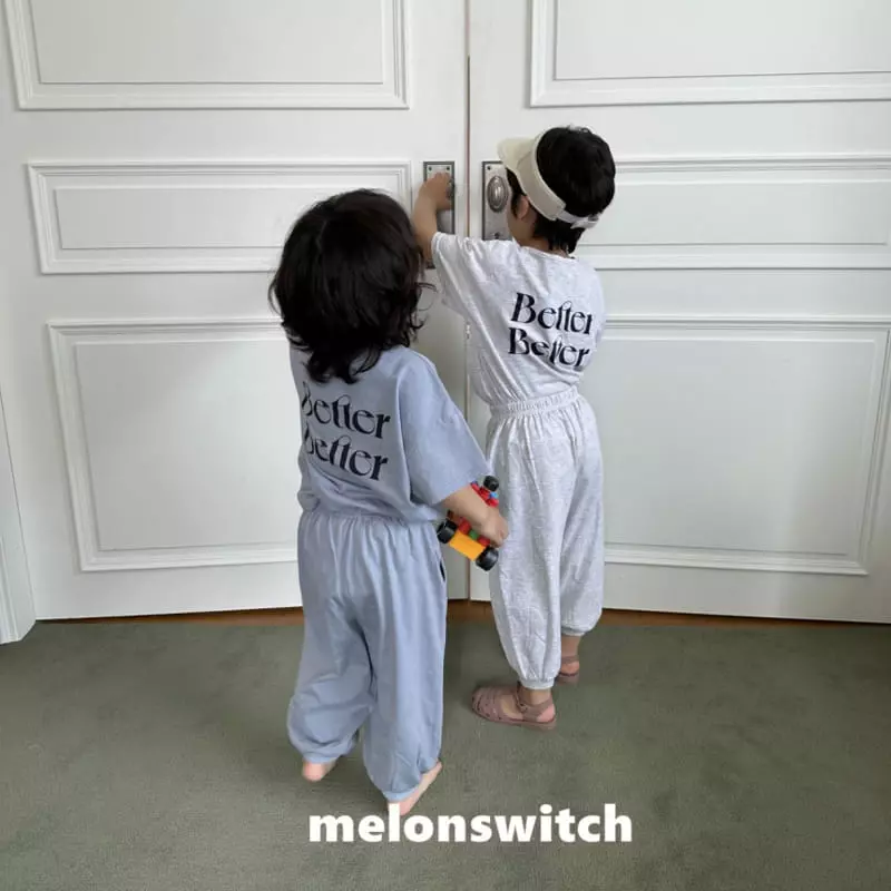 Melon Switch - Korean Children Fashion - #kidsshorts - Butter Top Bottom Set - 10