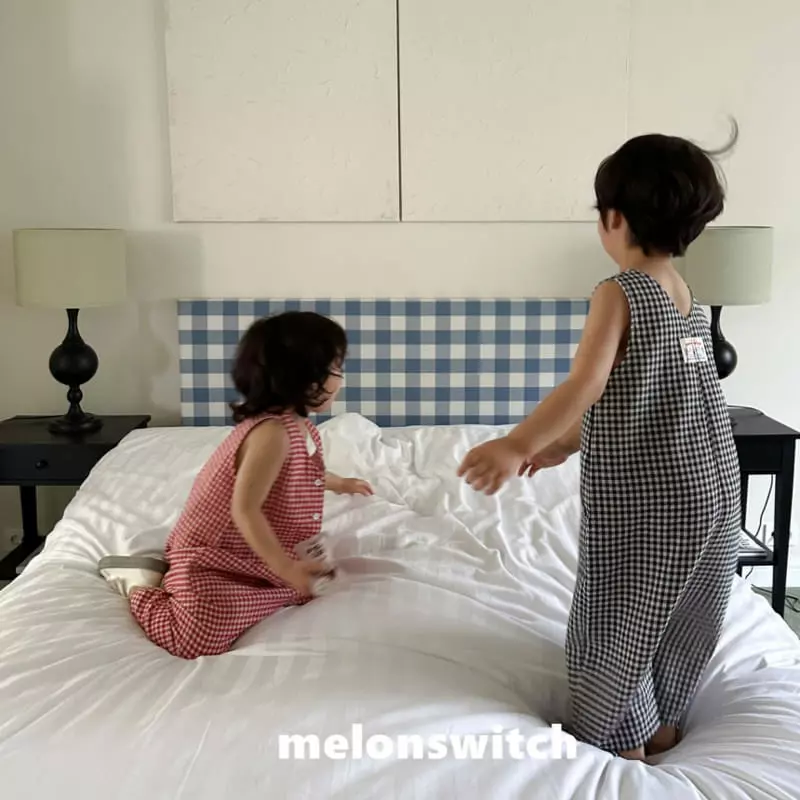 Melon Switch - Korean Children Fashion - #kidsstore - Cro Jumpsuit - 3