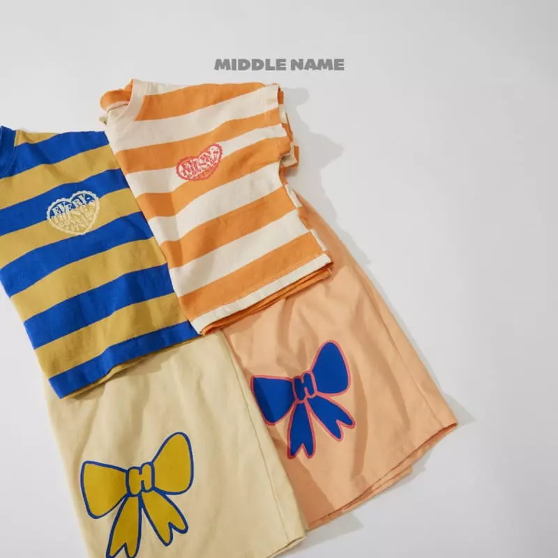 Middle Name - Korean Children Fashion - #prettylittlegirls - Stripes Crop Tee - 4