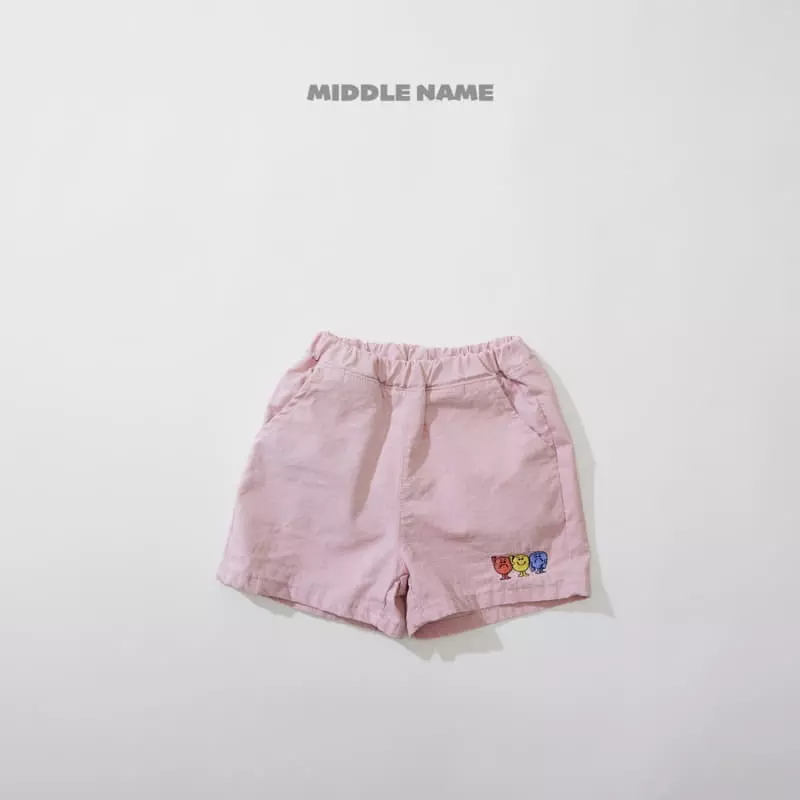 Middle Name - Korean Children Fashion - #childofig - Kid Embrodiery Shorts - 2