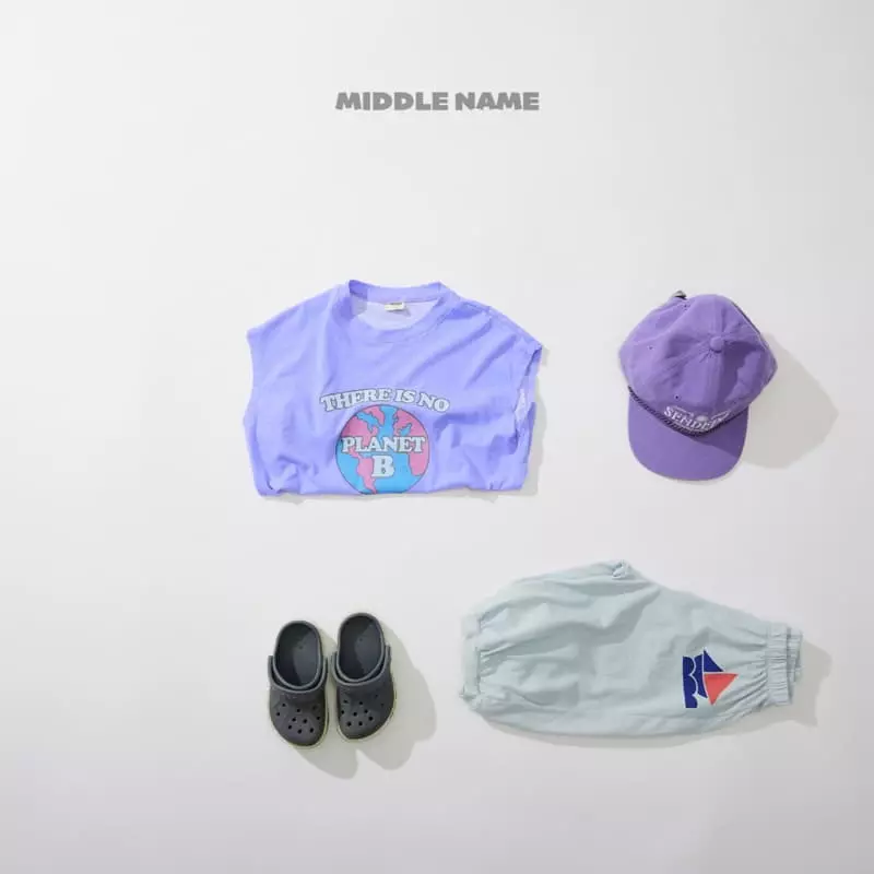 Middle Name - Korean Children Fashion - #discoveringself - Pigment Space Sleeveless - 6