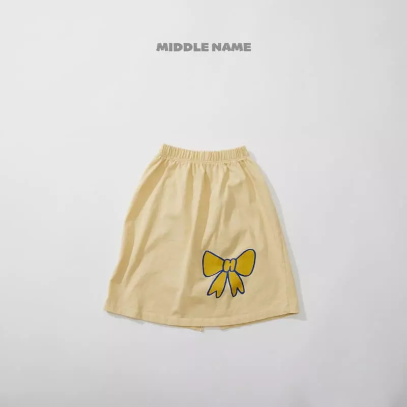 Middle Name - Korean Children Fashion - #littlefashionista - Ribbon Skirt
