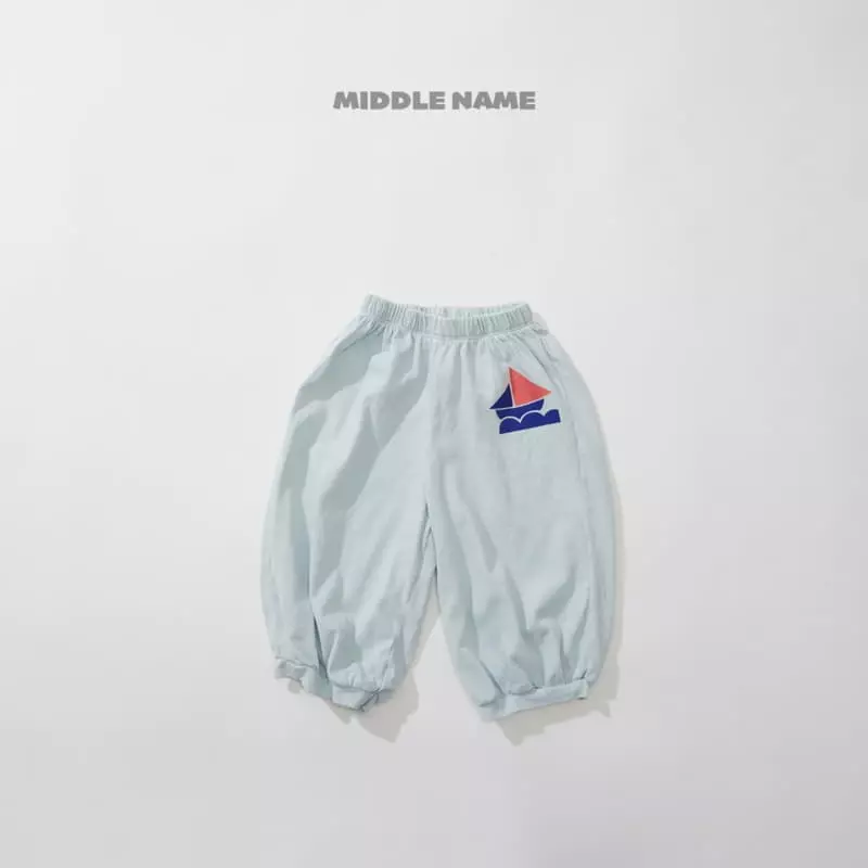 Middle Name - Korean Children Fashion - #minifashionista - Sailing Cropped Pants