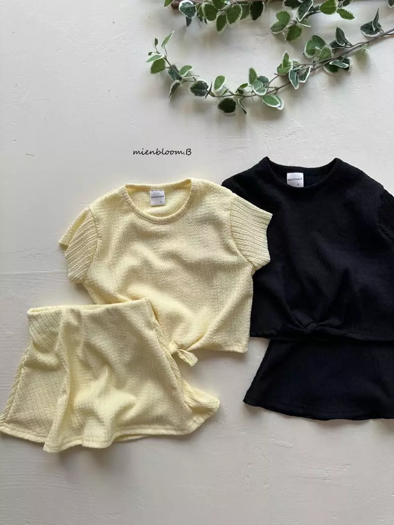 Mienbloom B - Korean Baby Fashion - #babyboutique - Vely Top Bottom Set - 2
