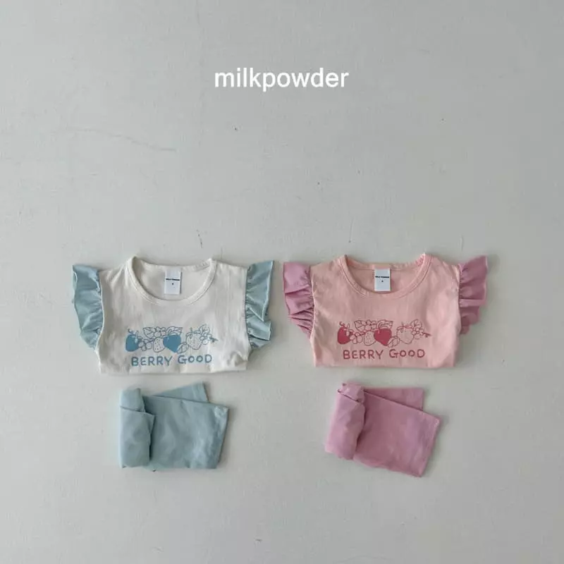 Milk Powder - Korean Children Fashion - #childrensboutique - Verry Good Top Bottom Set - 5