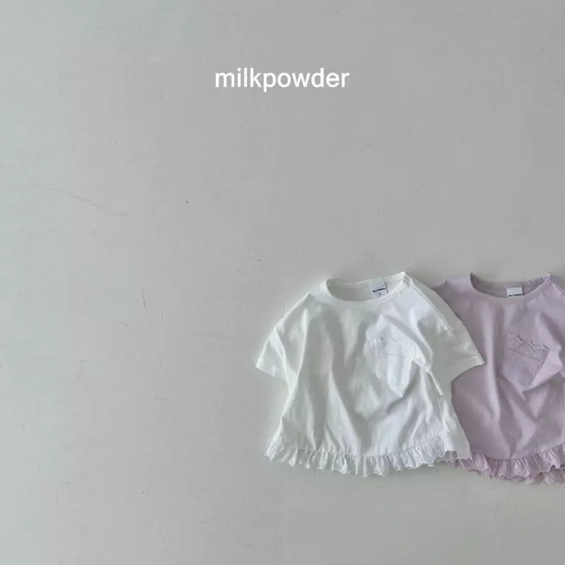 Milk Powder - Korean Children Fashion - #kidsshorts - Soy Tee - 2