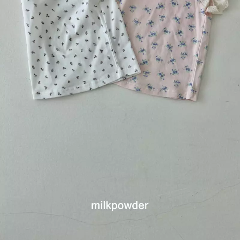 Milk Powder - Korean Children Fashion - #kidsshorts - Sunny Tee - 4
