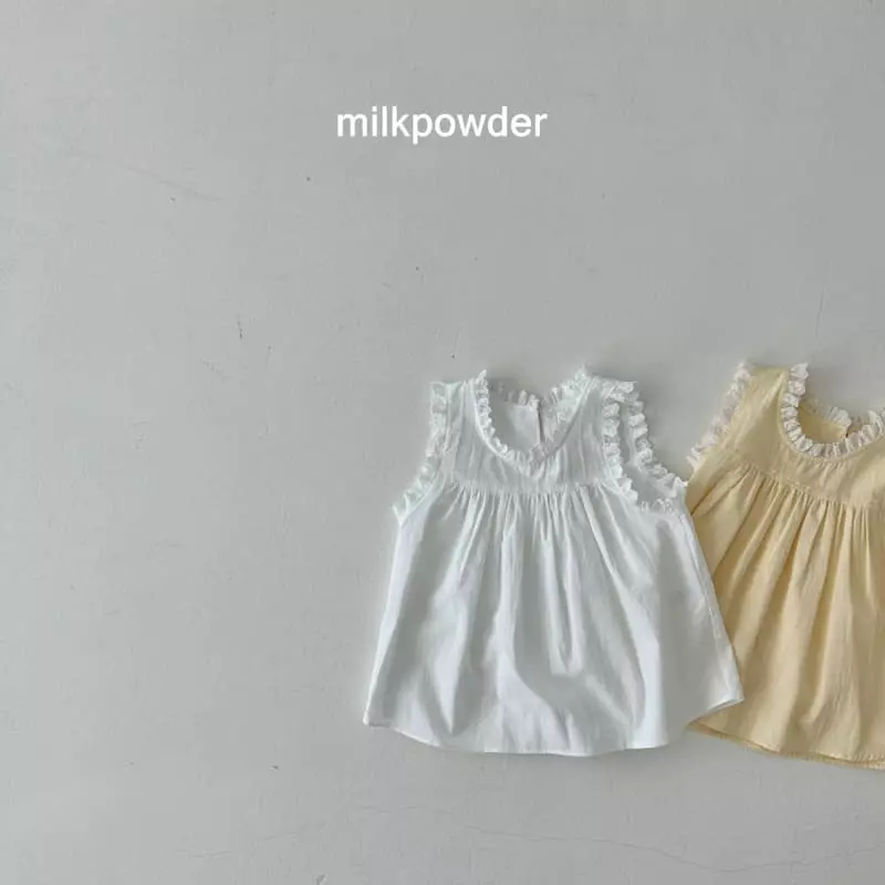 Milk Powder - Korean Children Fashion - #kidzfashiontrend - Lemon Blouse - 2
