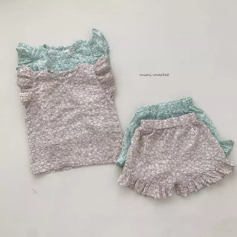 Mimi Market - Korean Baby Fashion - #babyboutique - Cotige Top Bottom Set