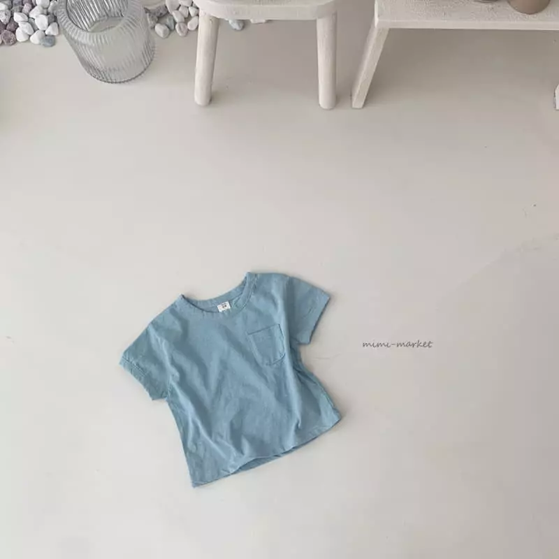 Mimi Market - Korean Baby Fashion - #babyfashion - Bebe Pocket Tee - 2