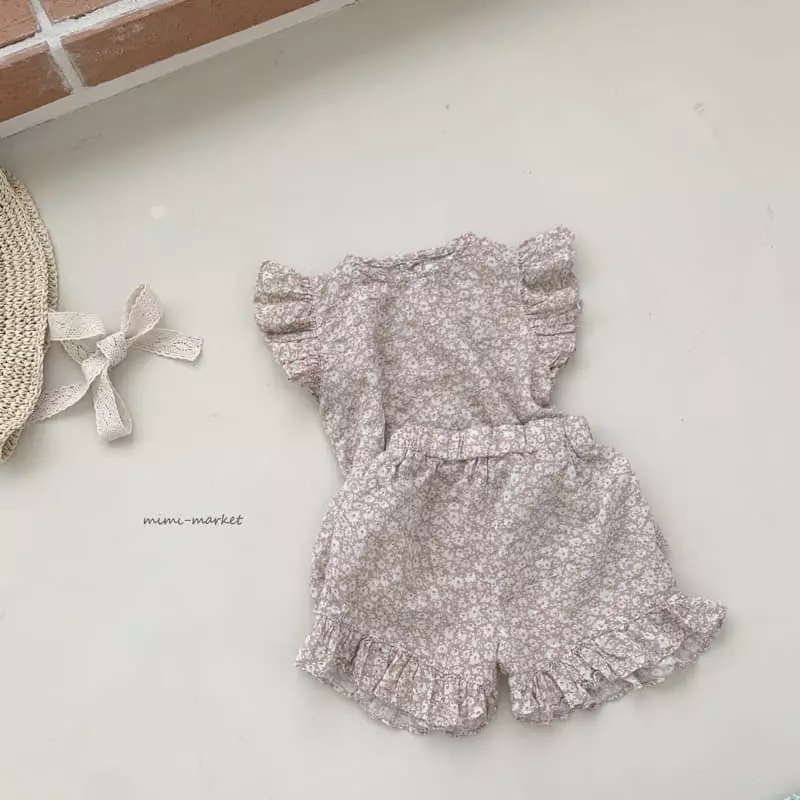 Mimi Market - Korean Baby Fashion - #babyoninstagram - Cotige Top Bottom Set - 8