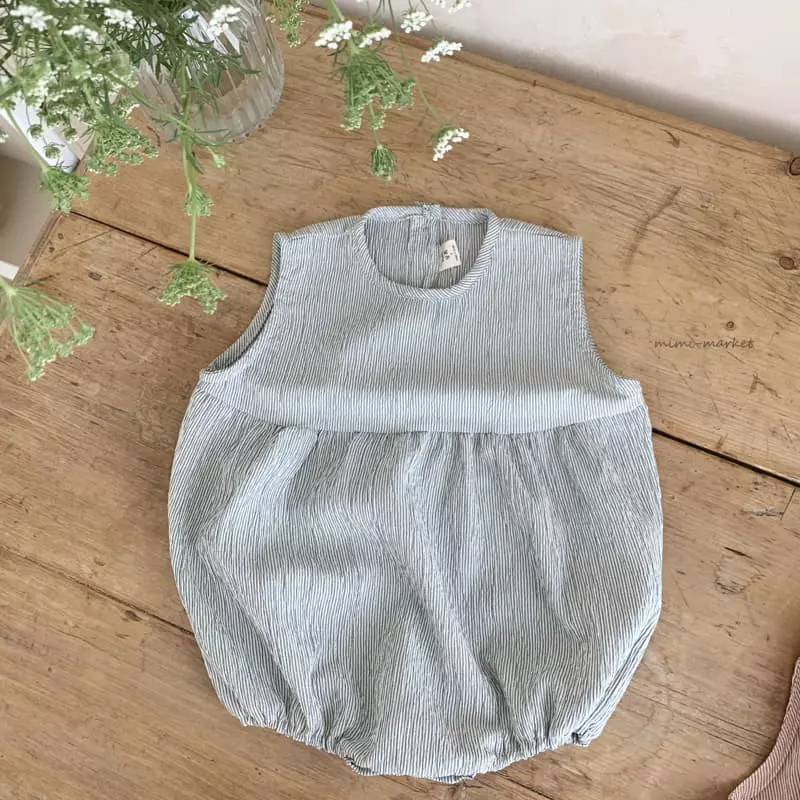 Mimi Market - Korean Baby Fashion - #babylifestyle - Stripes Bodysuit - 4