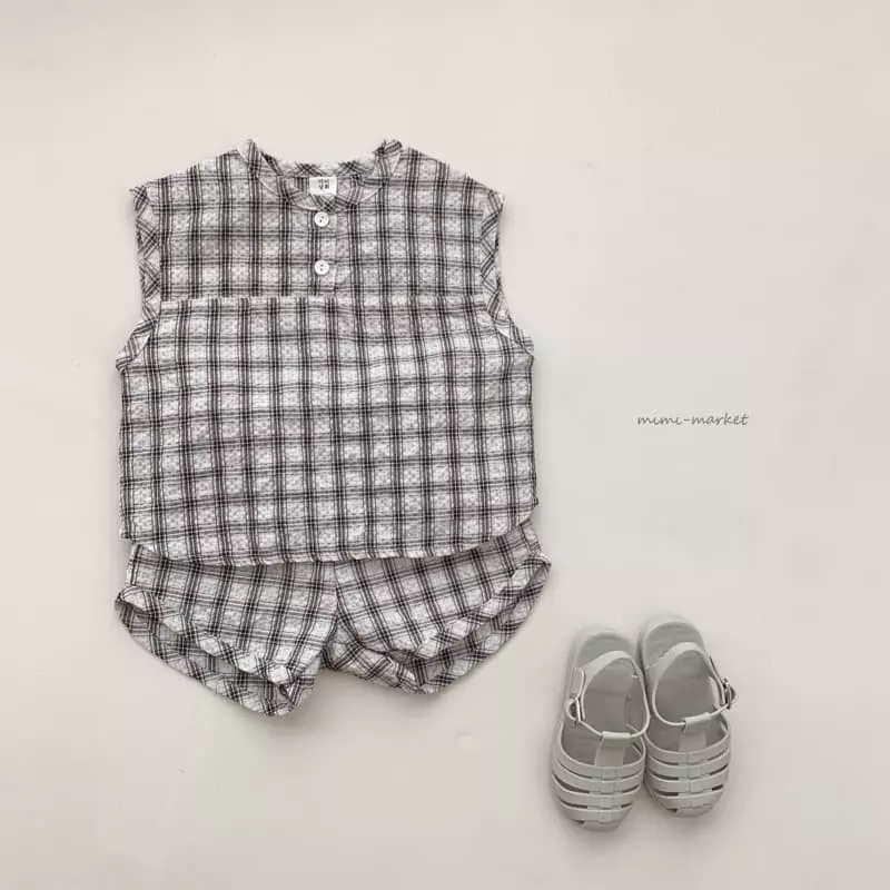 Mimi Market - Korean Baby Fashion - #babyoninstagram - Ripple Top Bottom Set