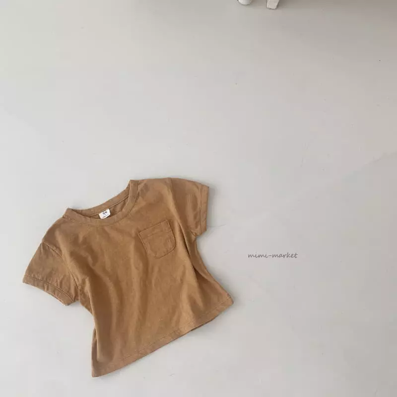 Mimi Market - Korean Baby Fashion - #babyootd - Bebe Pocket Tee - 7