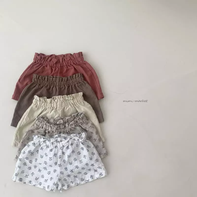 Mimi Market - Korean Baby Fashion - #babyoutfit - Linen Shorts - 2