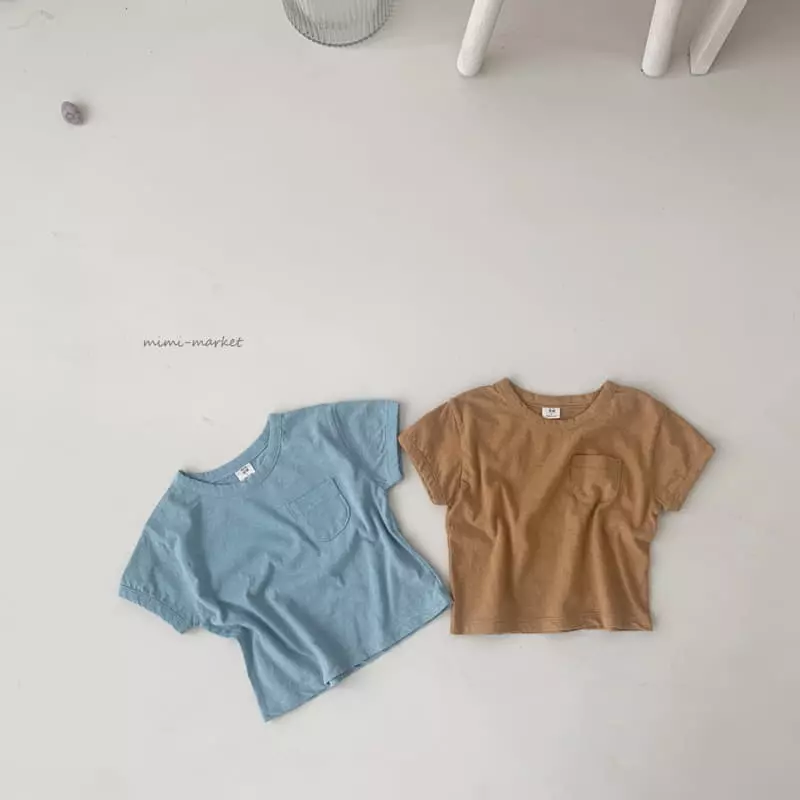 Mimi Market - Korean Baby Fashion - #babywear - Bebe Pocket Tee - 10