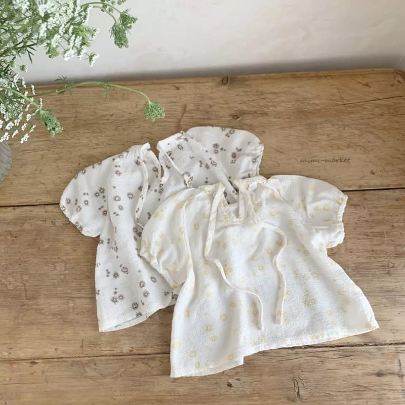 Mimi Market - Korean Baby Fashion - #onlinebabyboutique - Ripple Blouse - 3