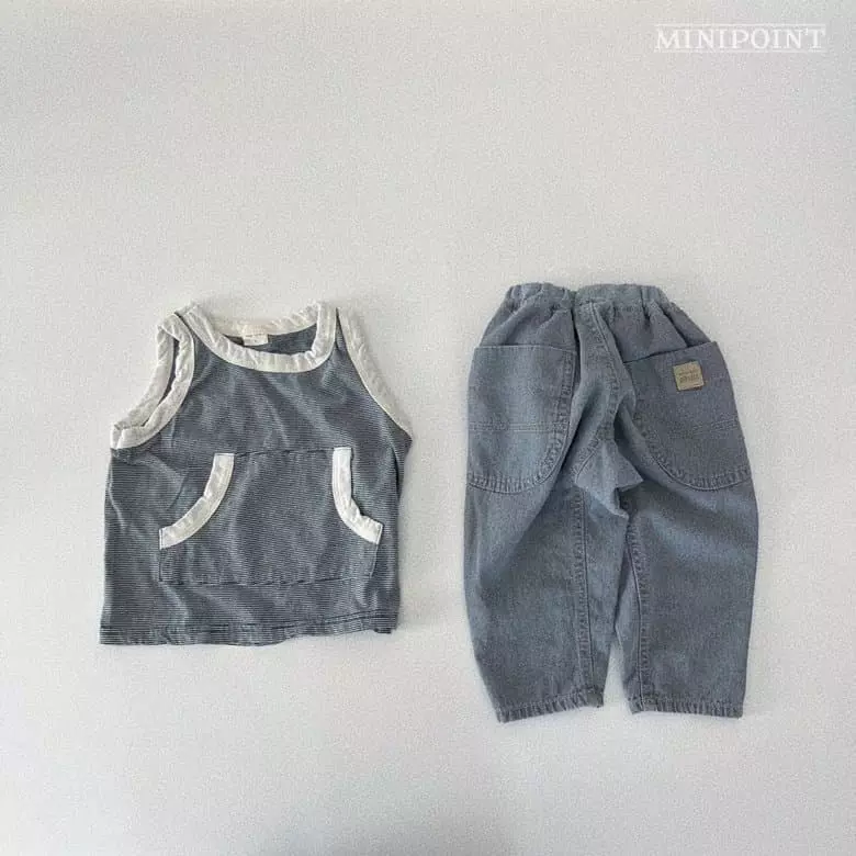 Minipoint - Korean Children Fashion - #childofig - OB Denim Panta - 9