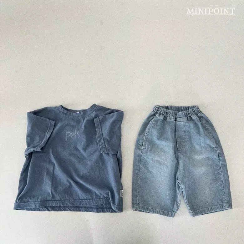 Minipoint - Korean Children Fashion - #childofig - Petz Tee - 8