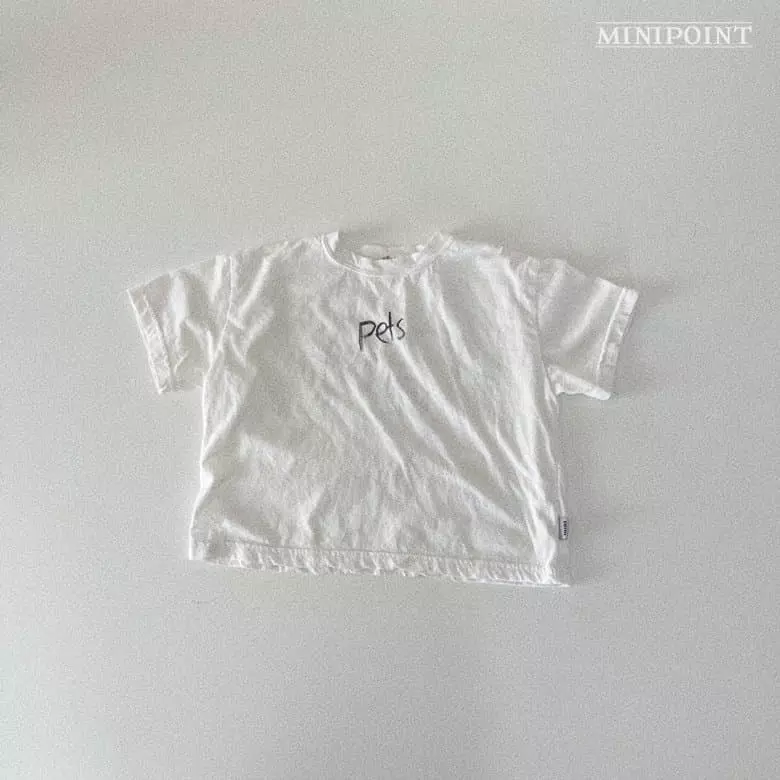 Minipoint - Korean Children Fashion - #childofig - Petz Tee - 9